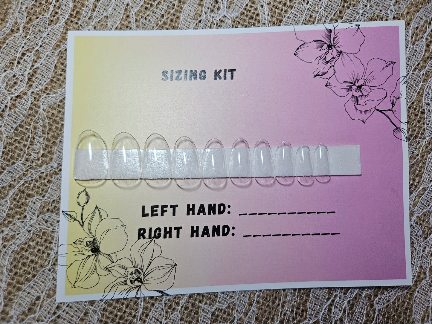 Sizing Kit - Short round